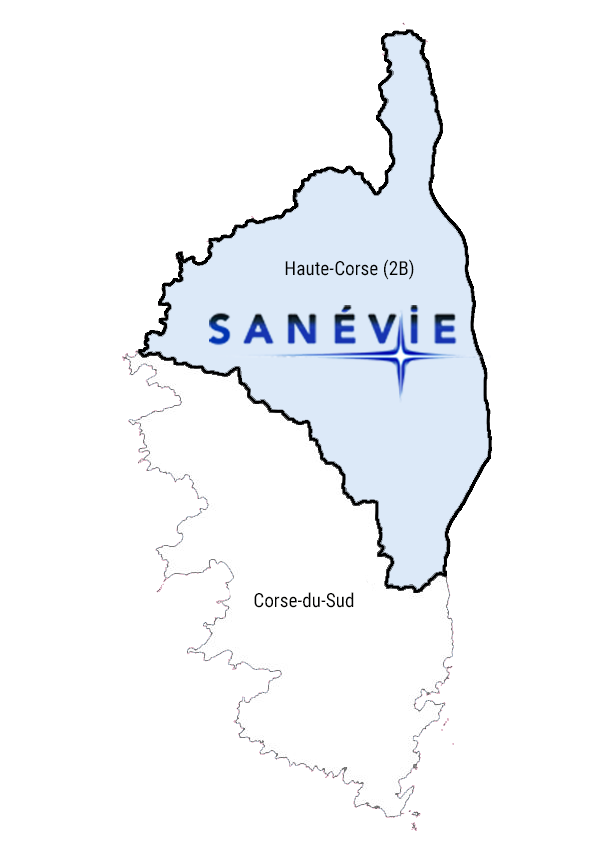 Sanévie zone d'intervention